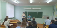 Встреча с учащимися старших классов МБОУ «Инсарская средняя общеобразовательная школа № 2» - Соцзащита населения по Инсарскому району